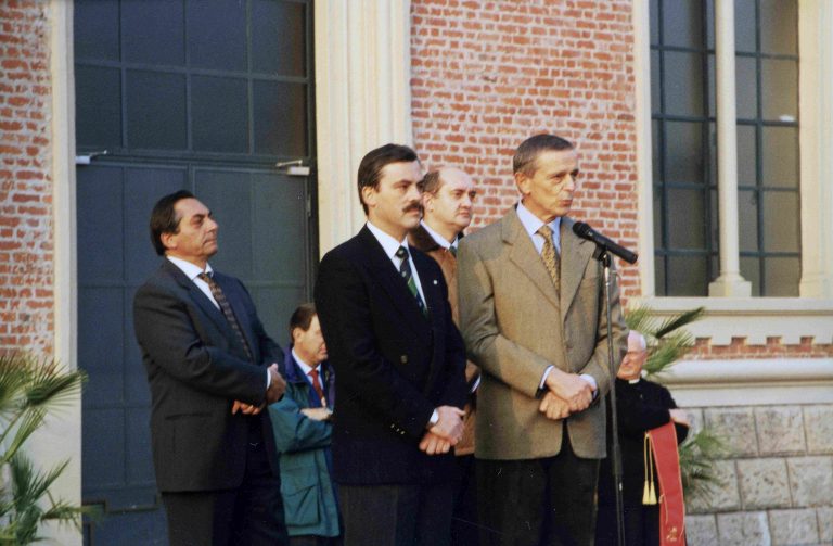 Busto Arsizio-inaugurazione Museo del Tessile-ottobre 1997- 008